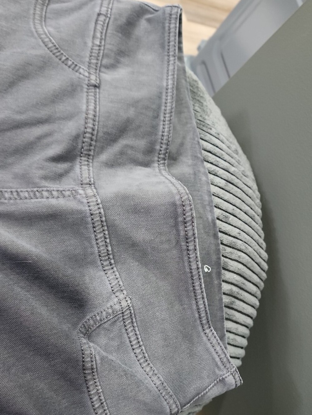 American Eagle Outfitters Gray Stretch Boot Cut Pants - Picture 5 of 5